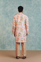 Flora Co - Linen Men's Classic Kurta - CiceroniKurtaSaphed