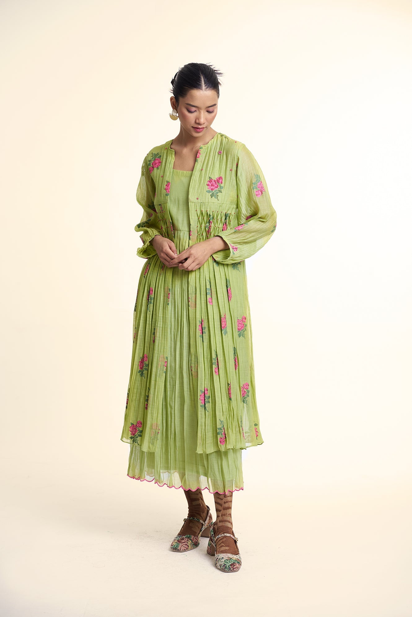 Flora Set - Leaf Green - CiceroniDressesGaach