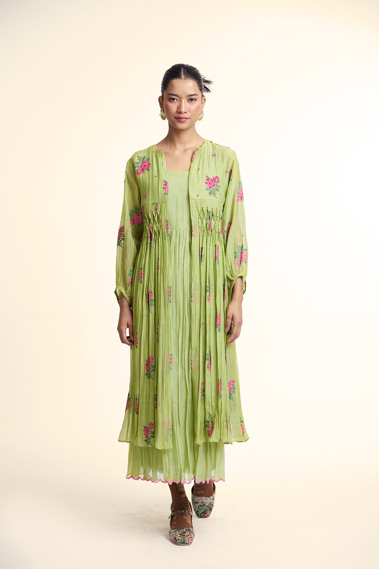 Flora Set - Leaf Green - CiceroniDressesGaach