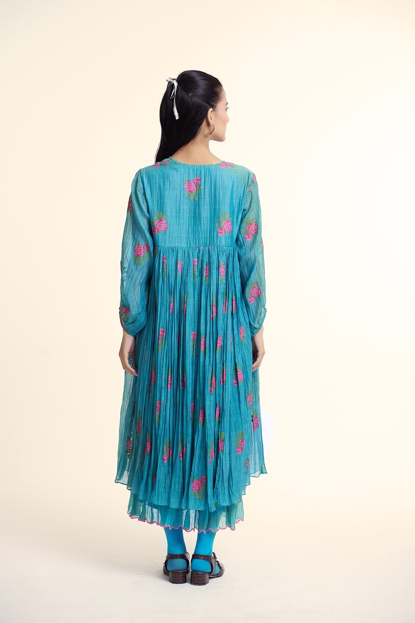 Flora Set - Sky Blue - CiceroniDressesGaach