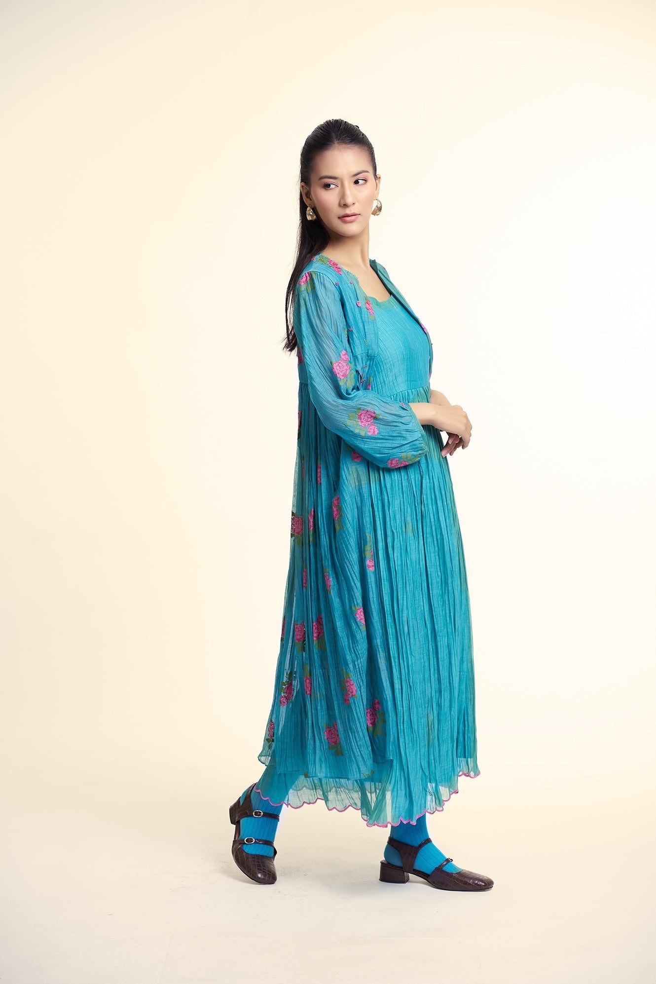 Flora Set - Sky Blue - CiceroniDressesGaach