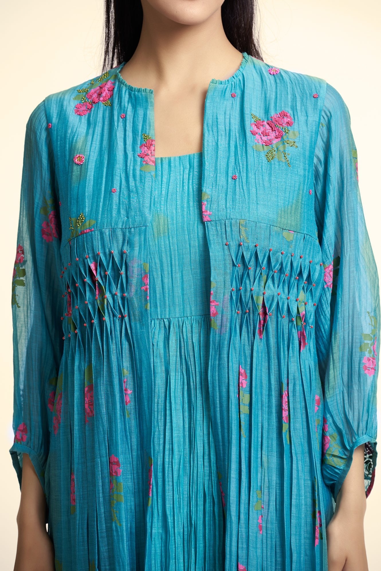 Flora Set - Sky Blue - CiceroniDressesGaach