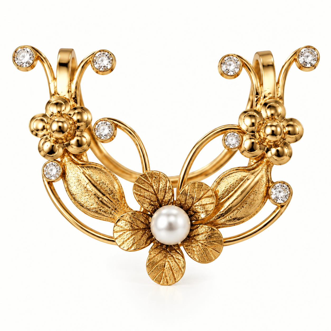Flora Vine Bugadi - CiceroniEarcuffKalon Art Jewellery