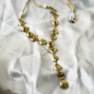 Floral Tie Necklace - CiceroniNeckpieceBy Nirjari
