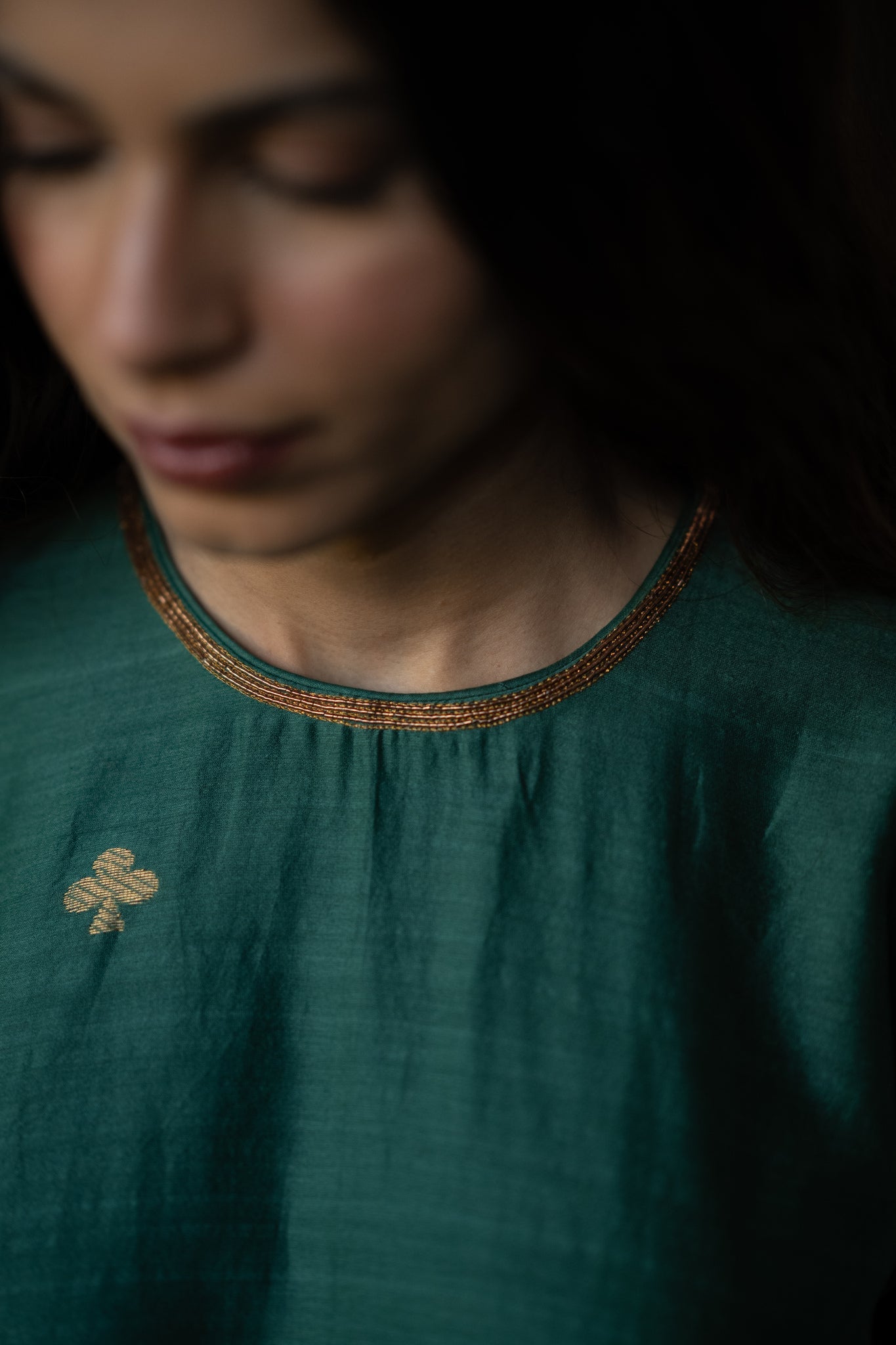 Flowers & Moon Set - CiceroniKurta Set, Festive WearKajal Agarwal