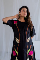 Flowers on Embers Applique Dress - CiceroniDressesSilai Studio
