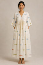 Flying Fish V Tier Dress - CiceroniDressesBhomra