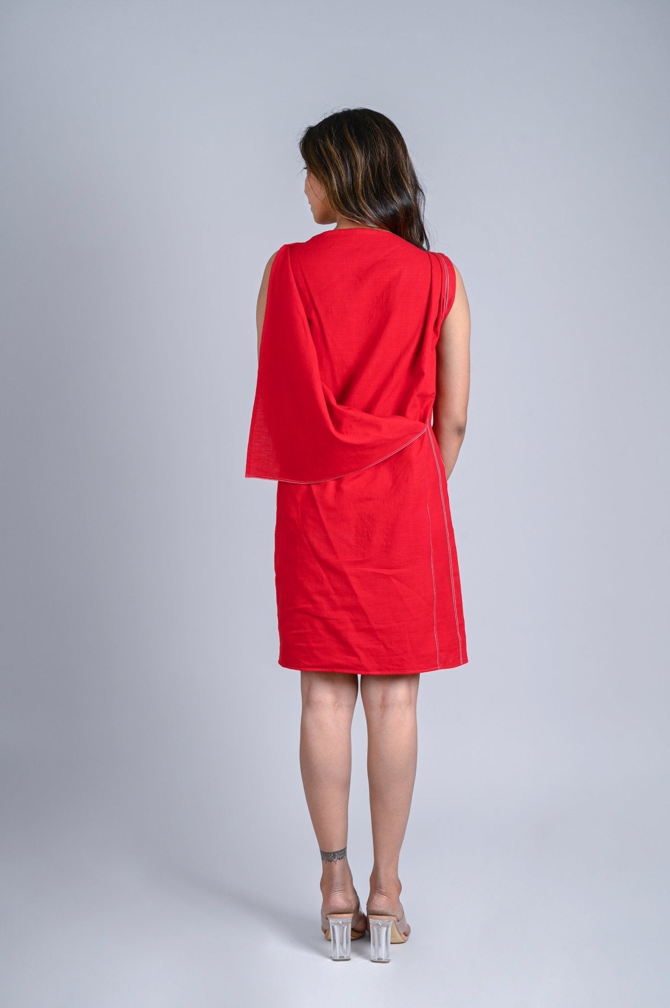 Folded Dress - Zero Waste - CiceroniDressesRang by Rajvi
