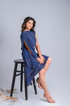 Folded & Gathered Dress - Zero Waste - CiceroniDressesRang by Rajvi