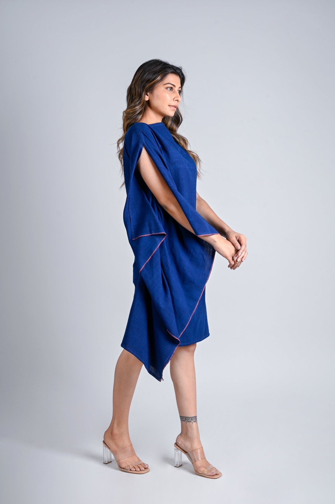Folded & Gathered Dress - Zero Waste - CiceroniDressesRang by Rajvi