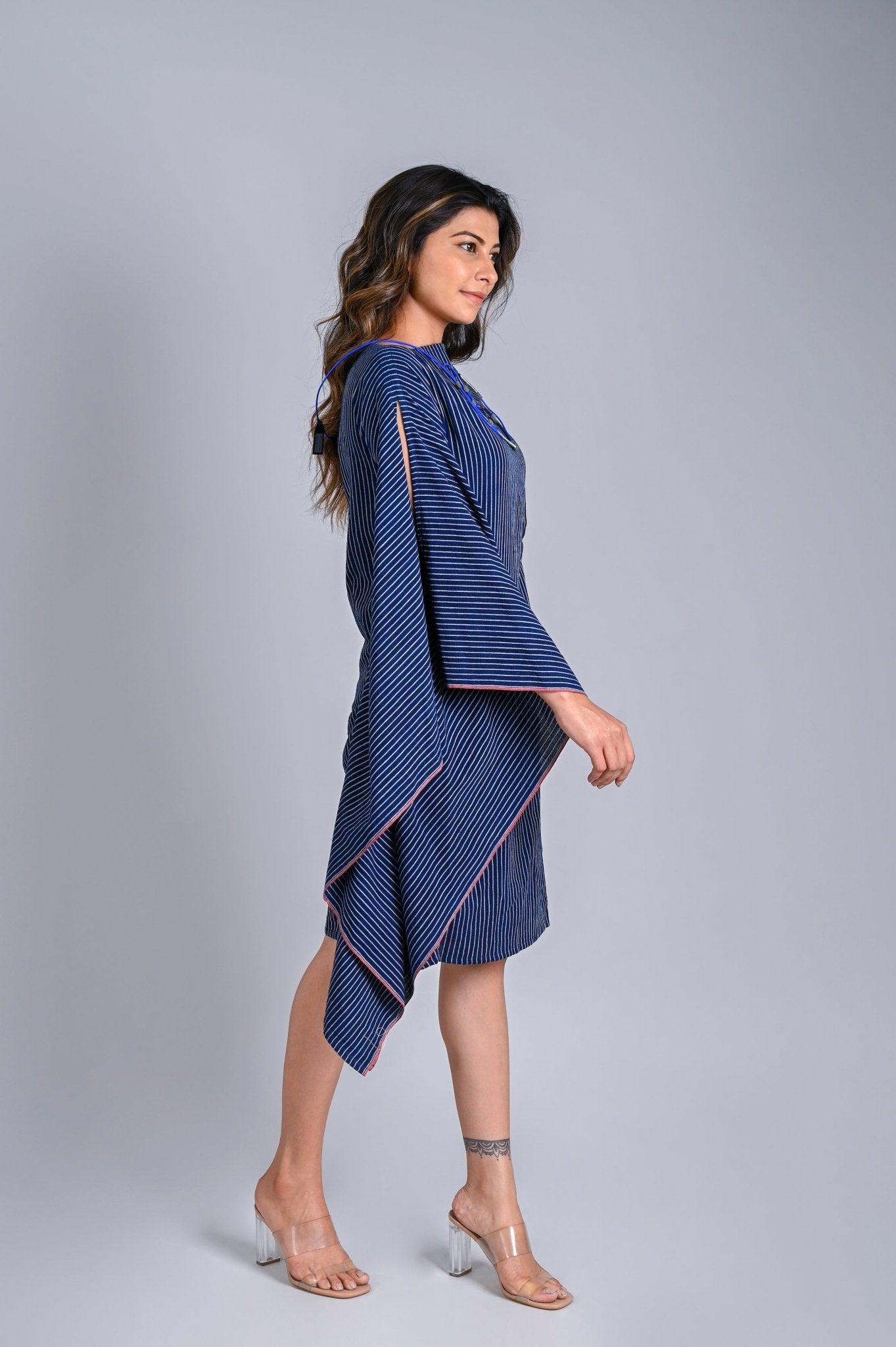 Folded & Gathered Dress - Zero Waste - CiceroniDressesRang by Rajvi
