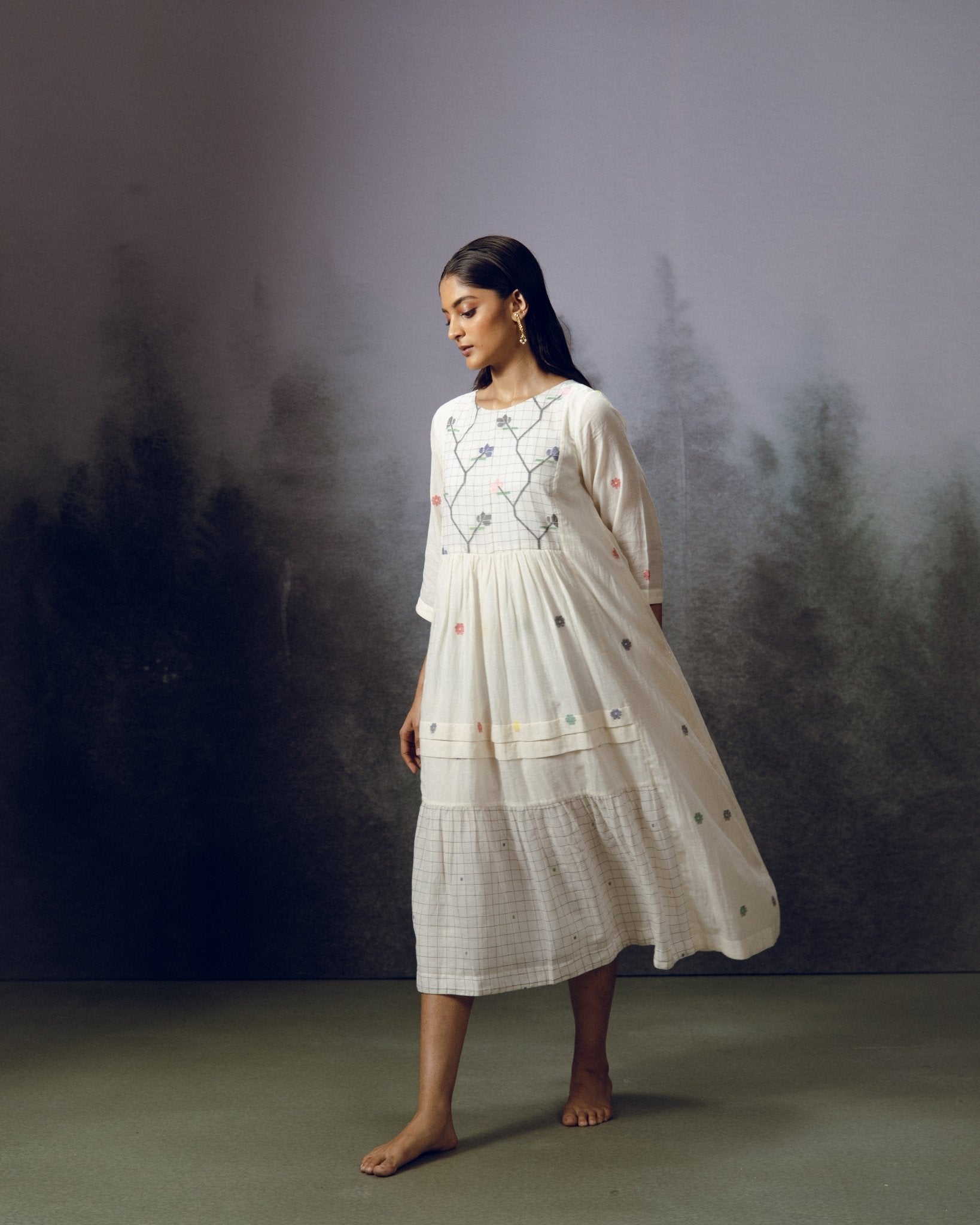 Foliage Dress - CiceroniDressesGulmohar Calcutta