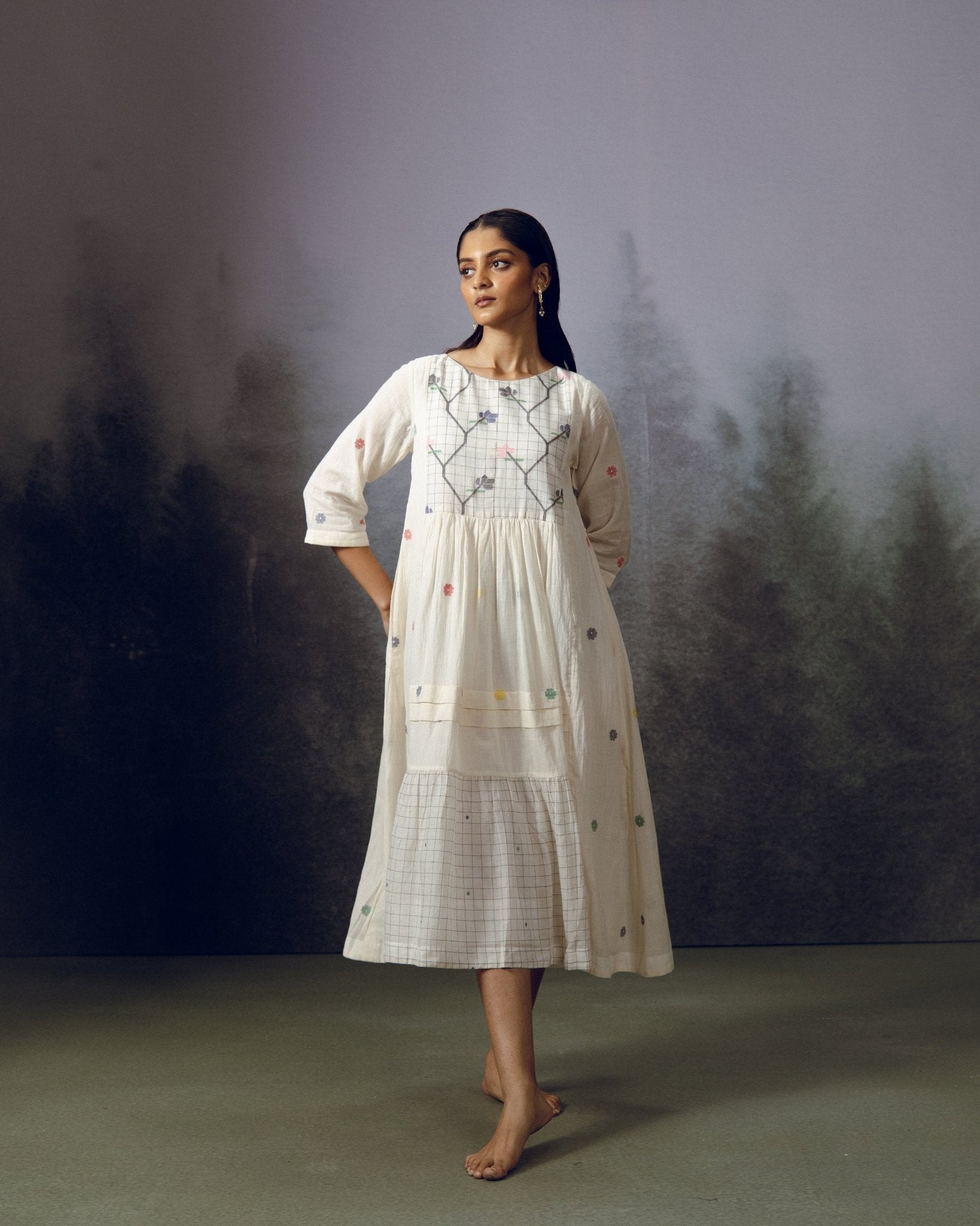 Foliage Dress - CiceroniDressesGulmohar Calcutta