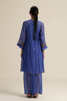 Folio Set - Blue - CiceroniKurta Set, Festive WearGaach