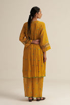 Folio Set - Mustard - CiceroniKurta Set, Festive WearGaach