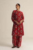 Folio Set - Red Bandhani - CiceroniCo-ord SetGaach