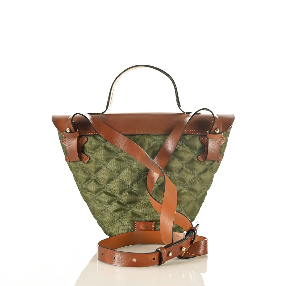 Forest Criss Cross Bucket Tote - CiceroniSling BagStudio Kassa