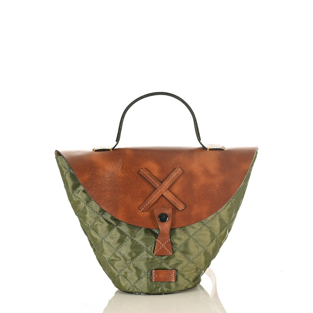 Forest Criss Cross Bucket Tote - CiceroniSling BagStudio Kassa