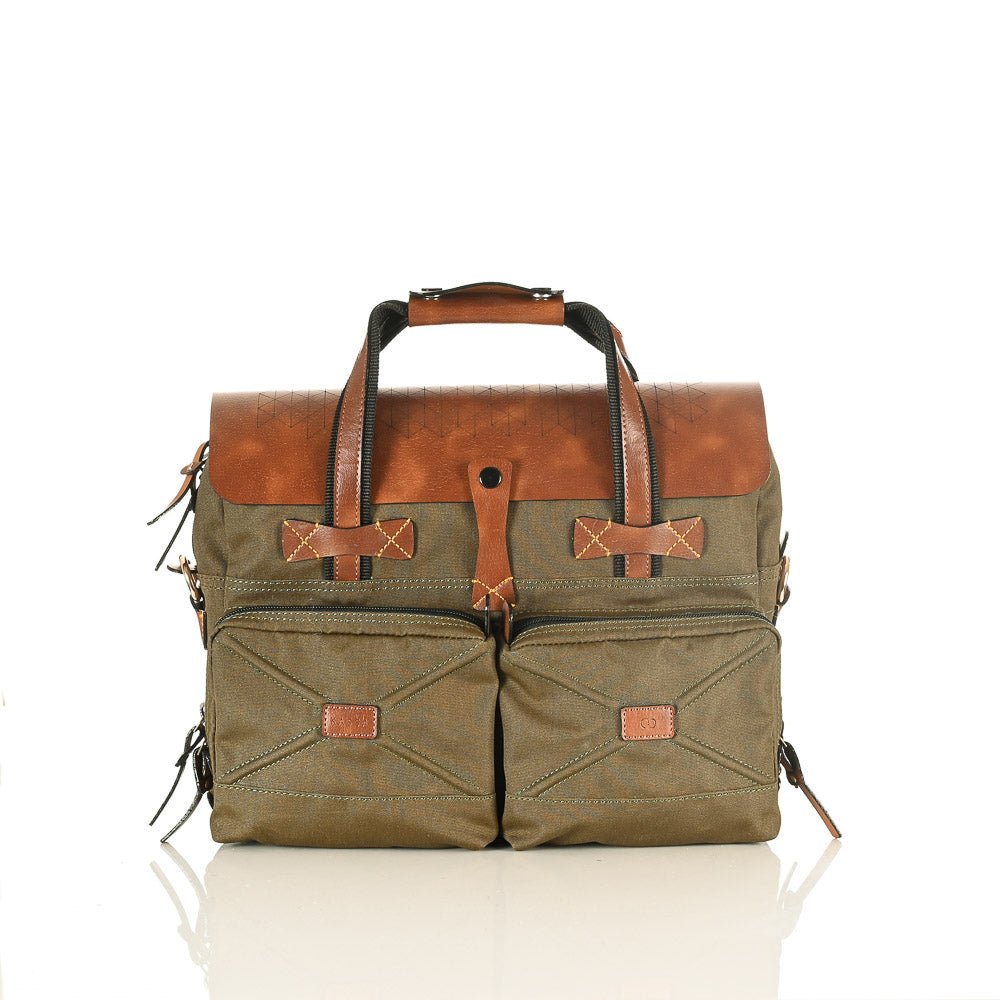 Forest Criss Cross Laptop Bag - 13 inches - CiceroniLaptop BagStudio Kassa