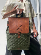 Forest Criss Cross Tote Bag pack - CiceroniBagsStudio Kassa