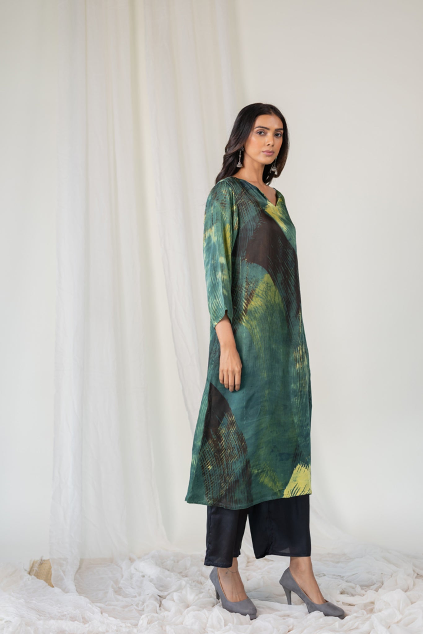 Forest Whispers Kurta Set - CiceroniKurta Set, Everyday WearMaidaan