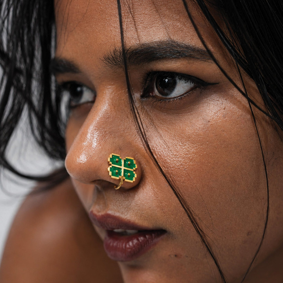 Four Leaf Clover Nose Pin - CiceroniNose pinNO.NA.MÈ