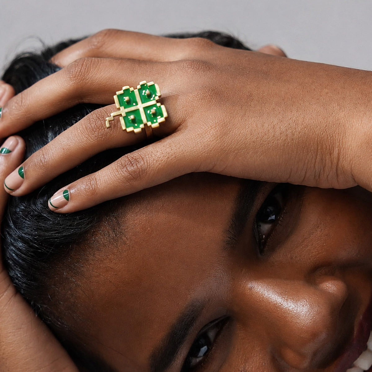 Four Leaf Clover Ring - CiceroniRingsNO.NA.MÈ