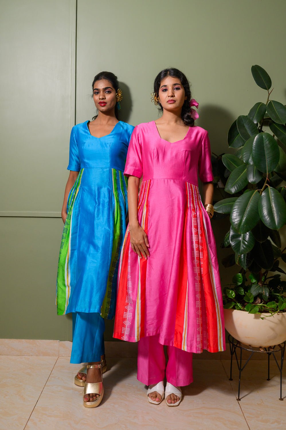 Frangipani Kurta Set - CiceroniKurta Set, Festive WearPrachi Kamat