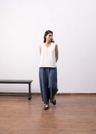 Frida Layered Set - Navy Blue - CiceroniKurta Set, Everyday WearHiranya