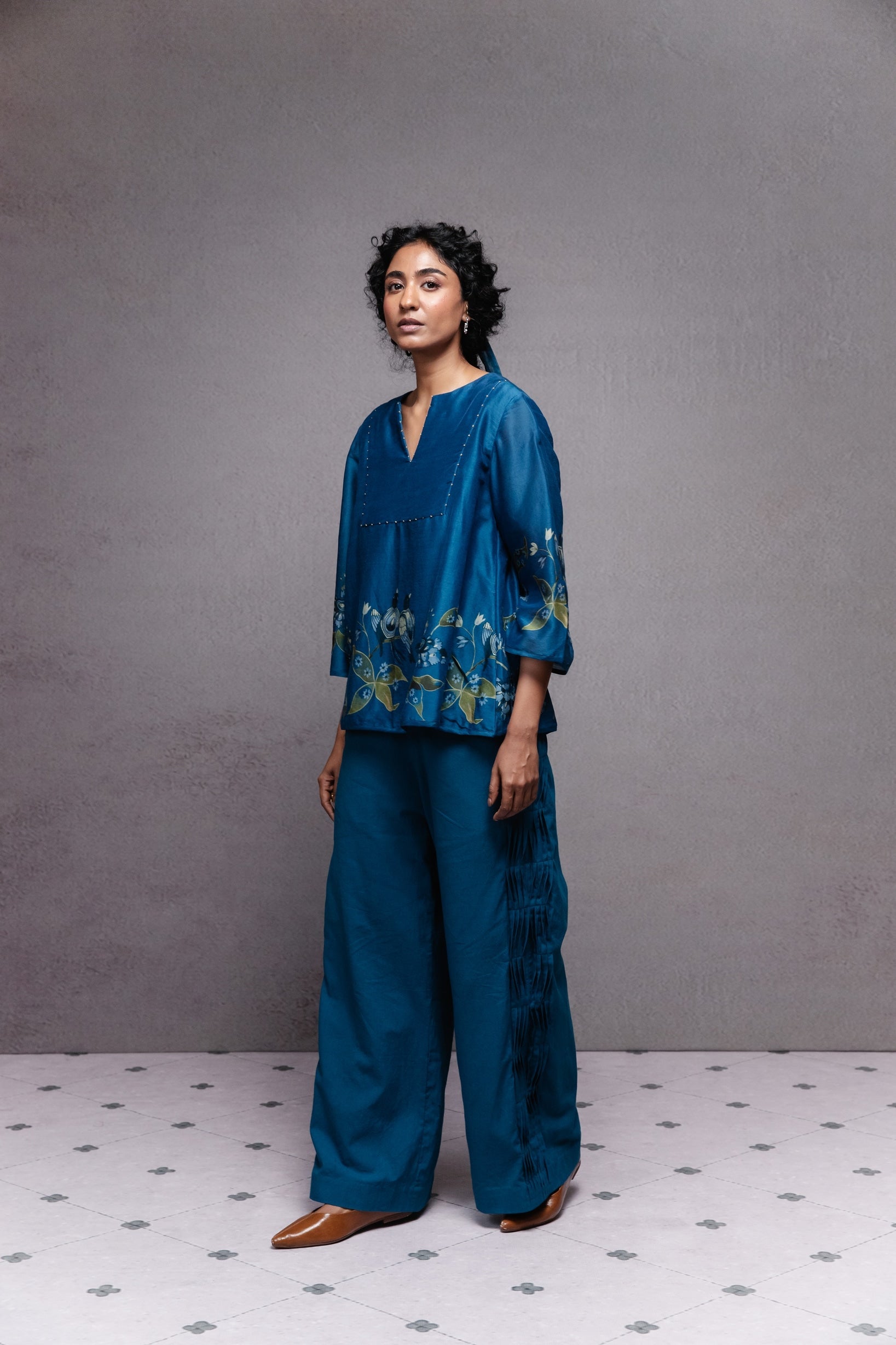 Frida Top Blue - CiceroniTopsSubbah