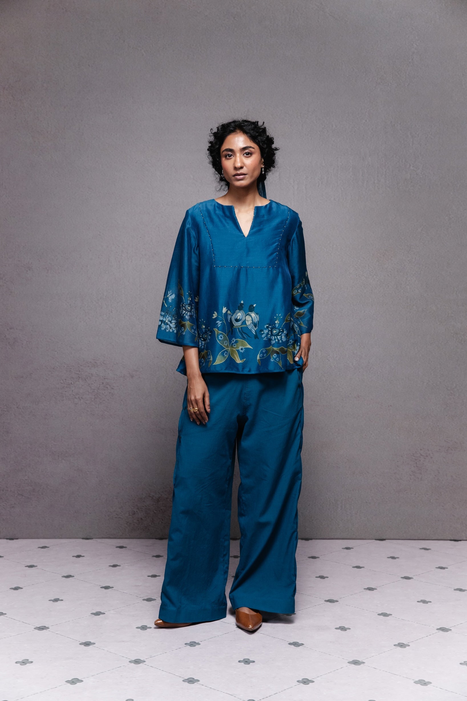 Frida Top Blue - CiceroniTopsSubbah