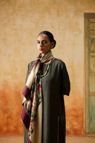 Fulard Kurta Set - Charcoal Grey - CiceroniKurta Set, Festive WearKhyati Rughani