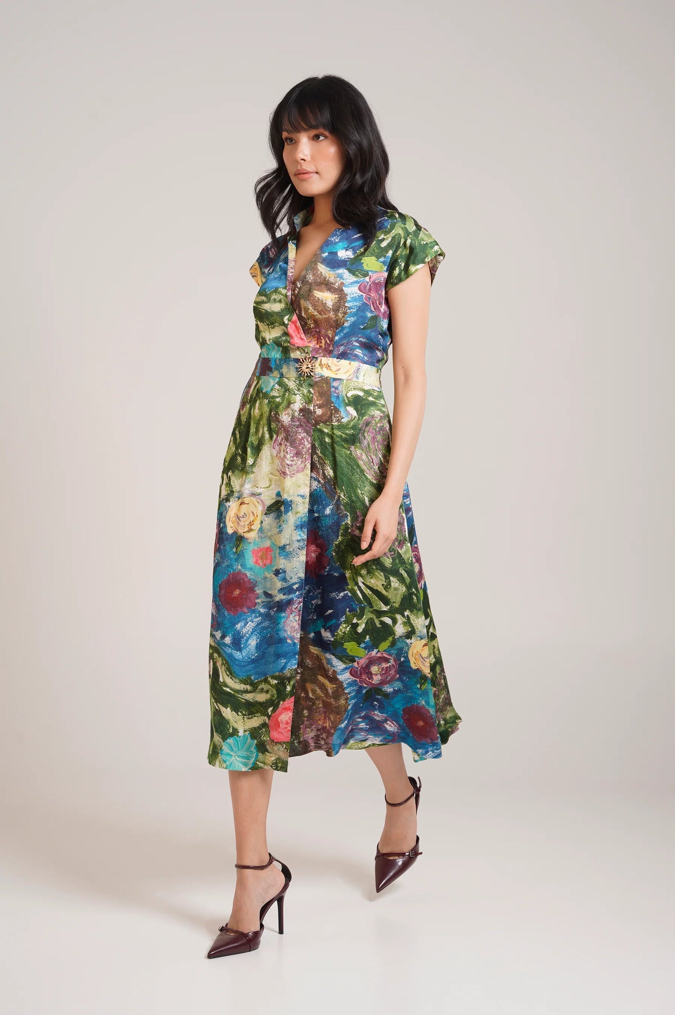 Gaia Midi Dress - CiceroniDressesAdvait