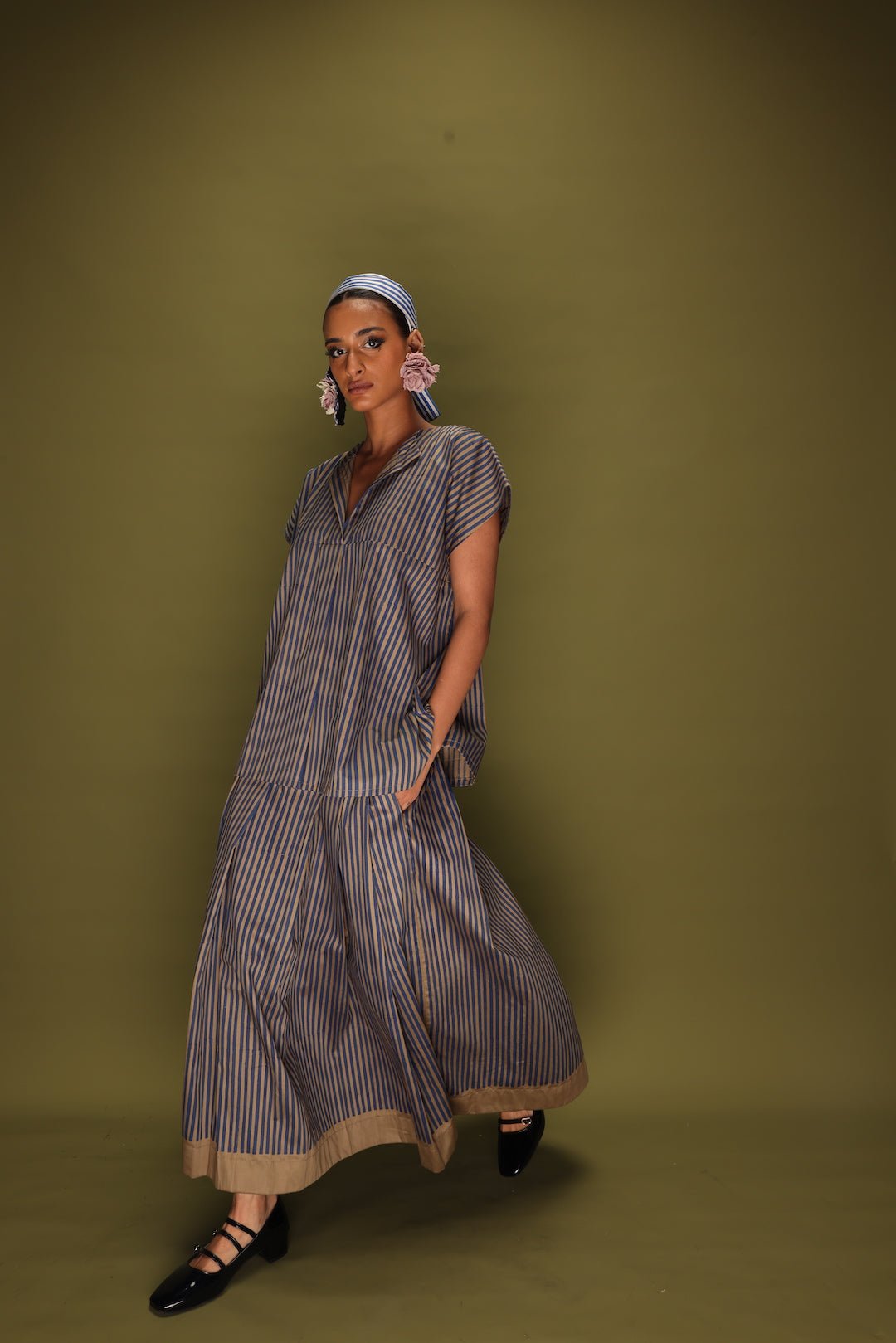 Gale Skirt - Beige - CiceroniSkirtsStoique