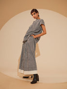 Gale Top - Natural and Black - CiceroniTopsStoique