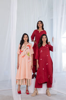 Garnet Blossom Kurta Set - CiceroniKurta Set, Everyday WearSilai Studio