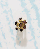 Garnet Stack Ring - CiceroniRingUnbent
