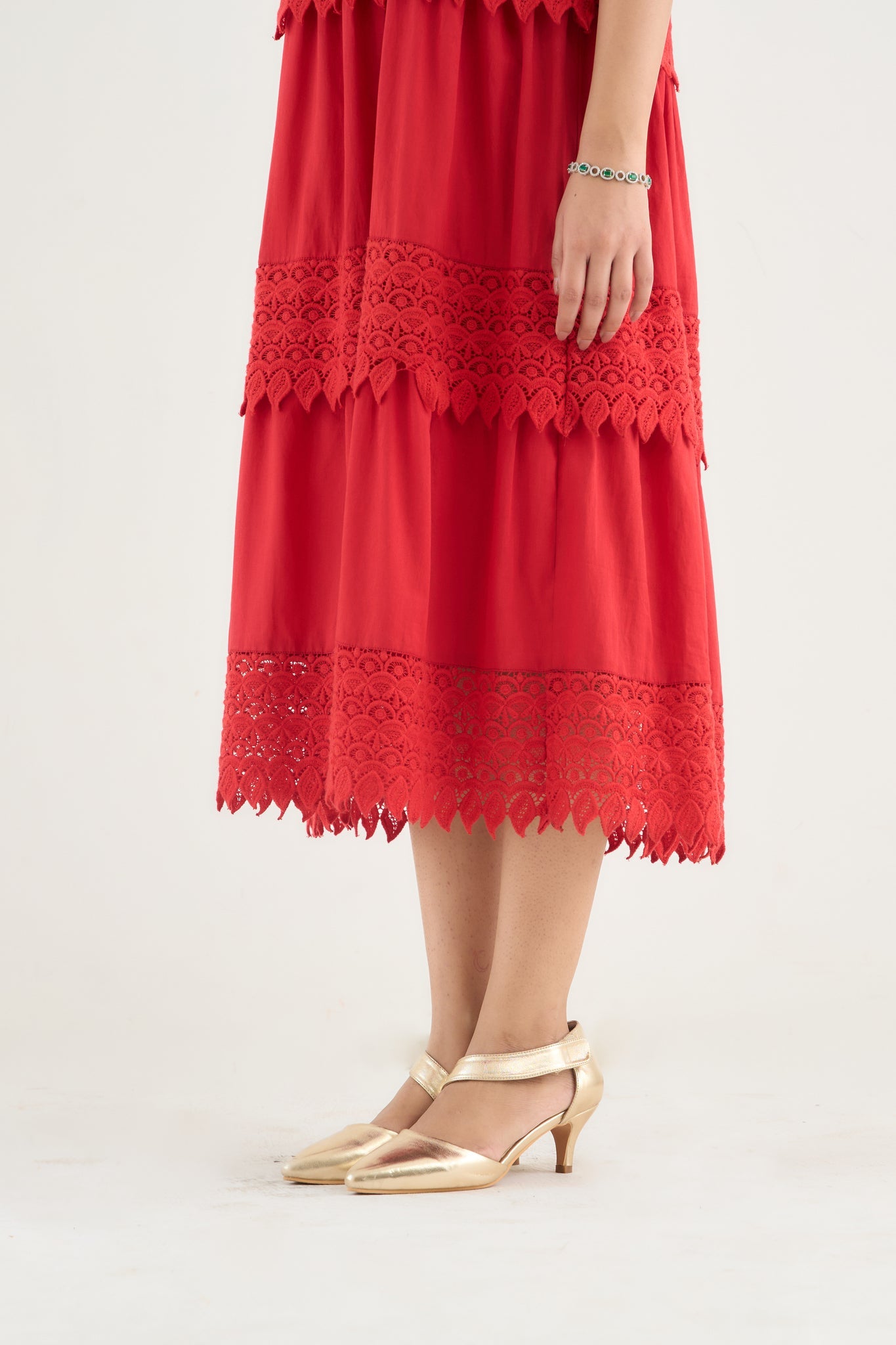 Georgia Dress - Red - CiceroniDressesRAAS Life