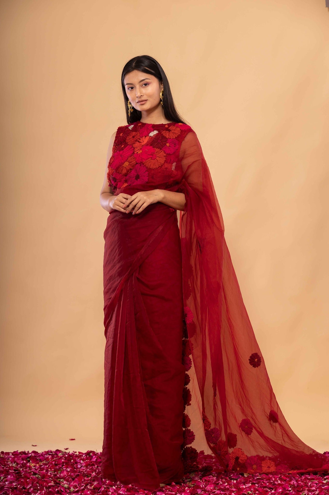 Ghena Saree - CiceroniSareeChambray & Co.