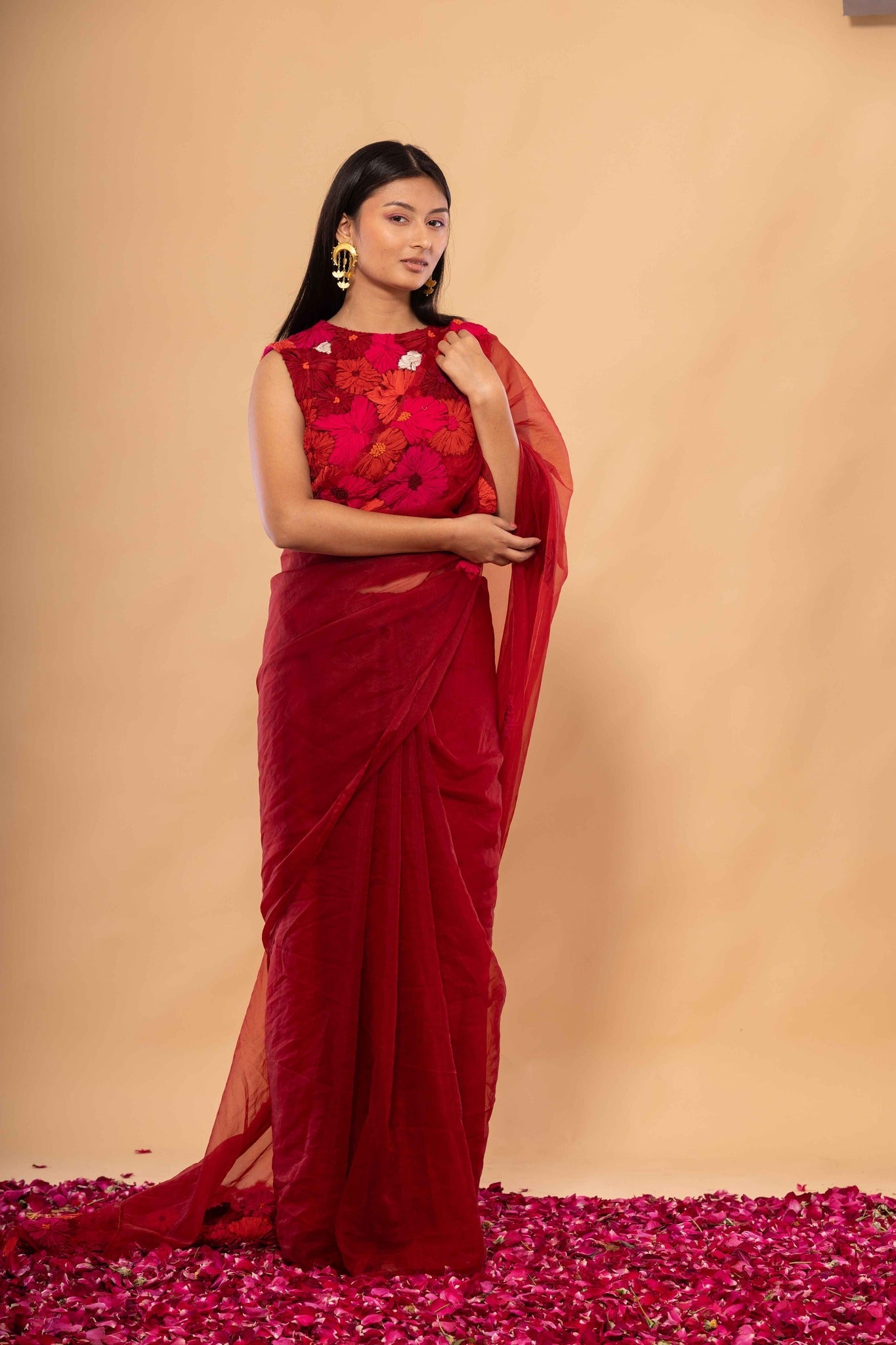 Ghena Saree - CiceroniSareeChambray & Co.