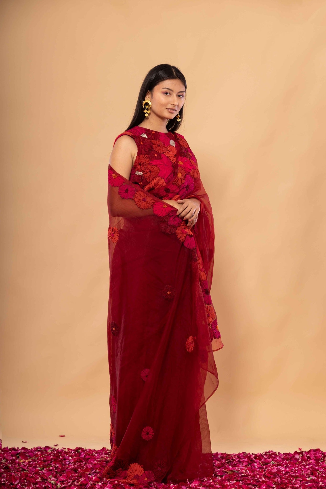 Ghena Saree - CiceroniSareeChambray & Co.