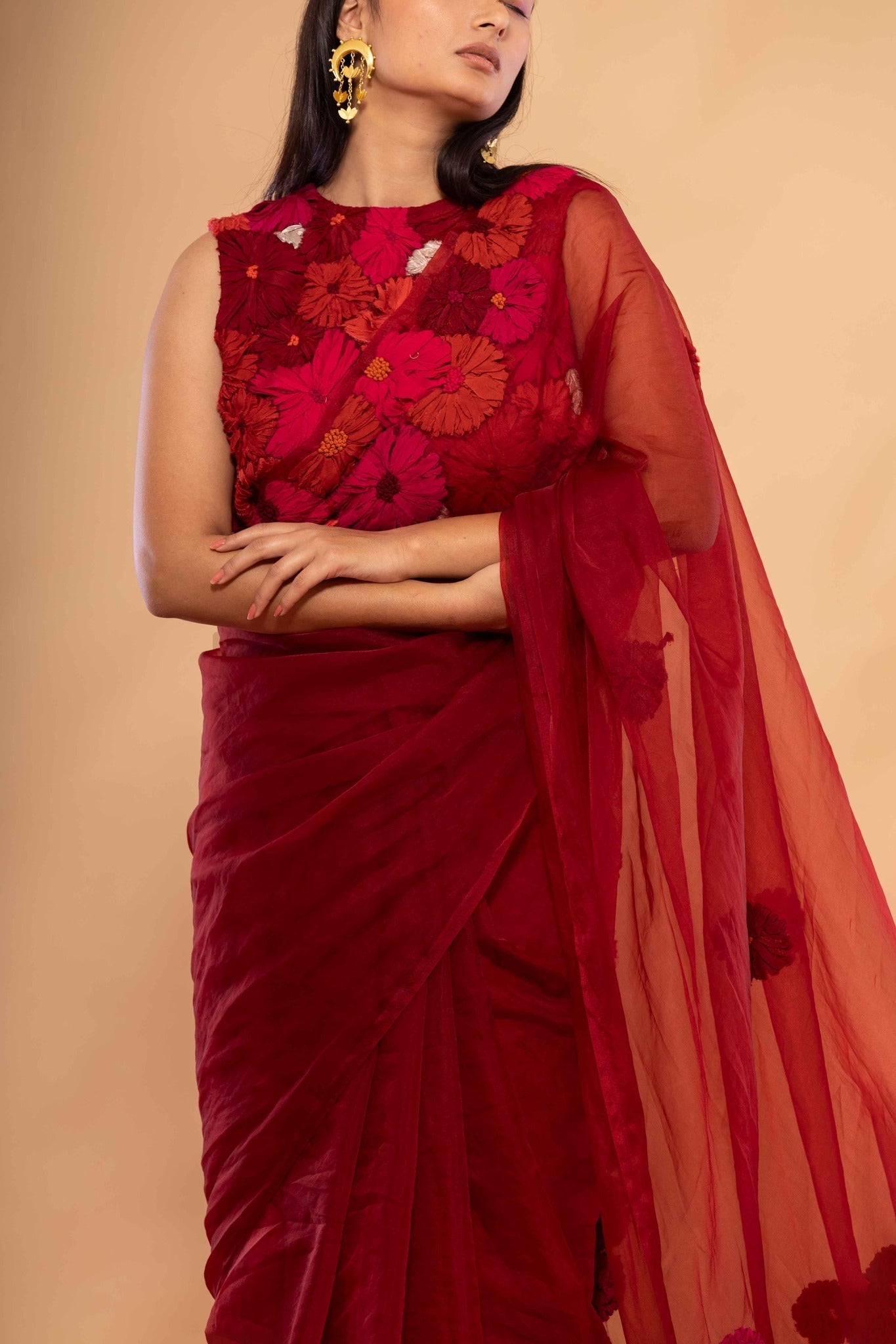 Ghena Saree - CiceroniSareeChambray & Co.