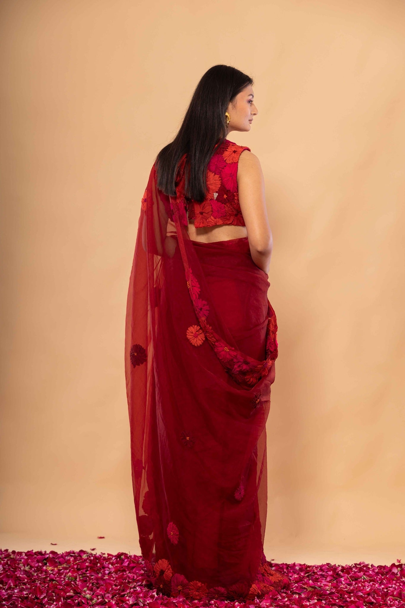Ghena Saree - CiceroniSareeChambray & Co.