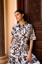 Gina Maxi Shirt Dress - CiceroniDressesHappi Space