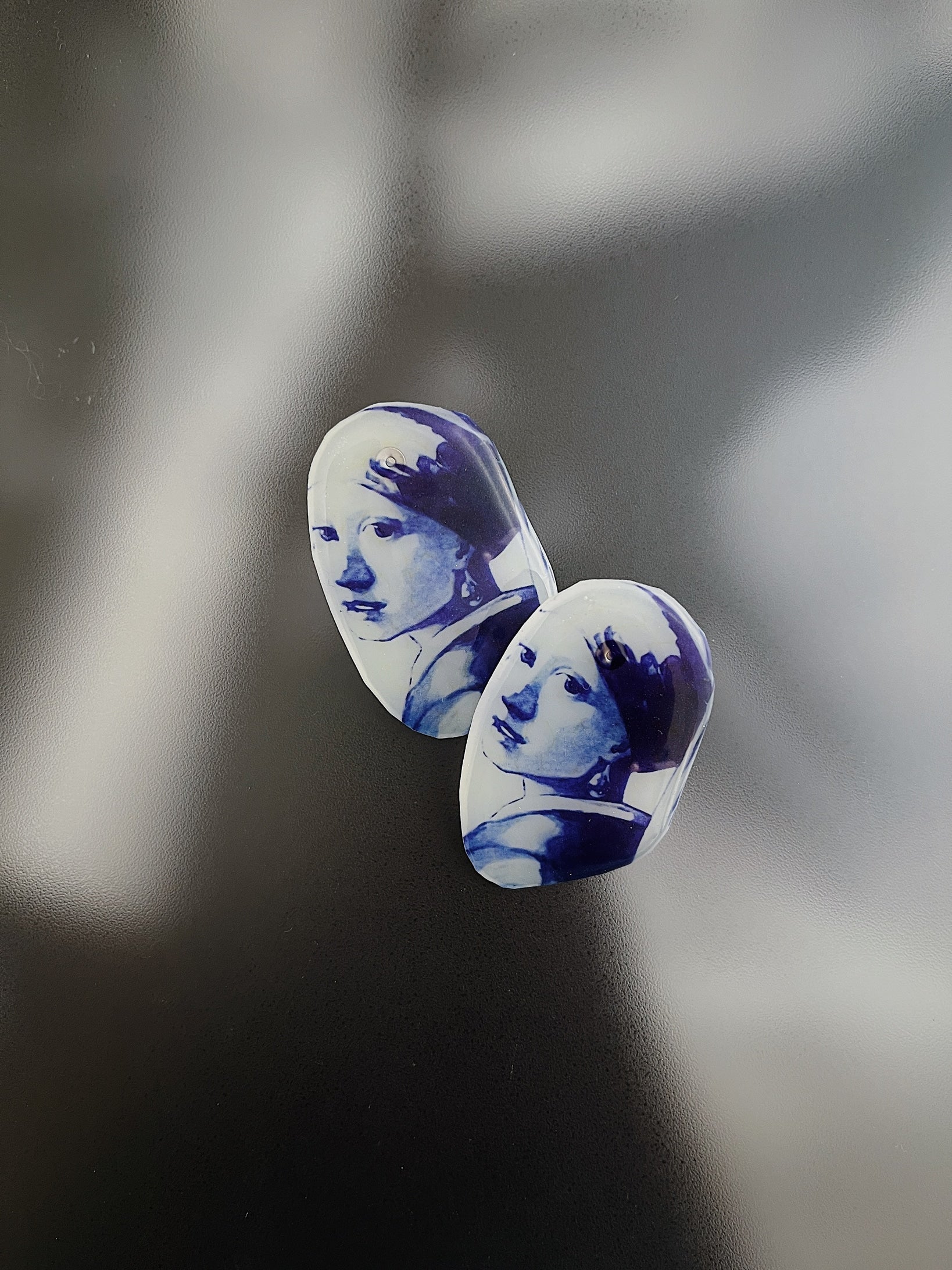 Girl With The Pearl Earring Studs - CiceroniEarringsShivaani Vaishnavi