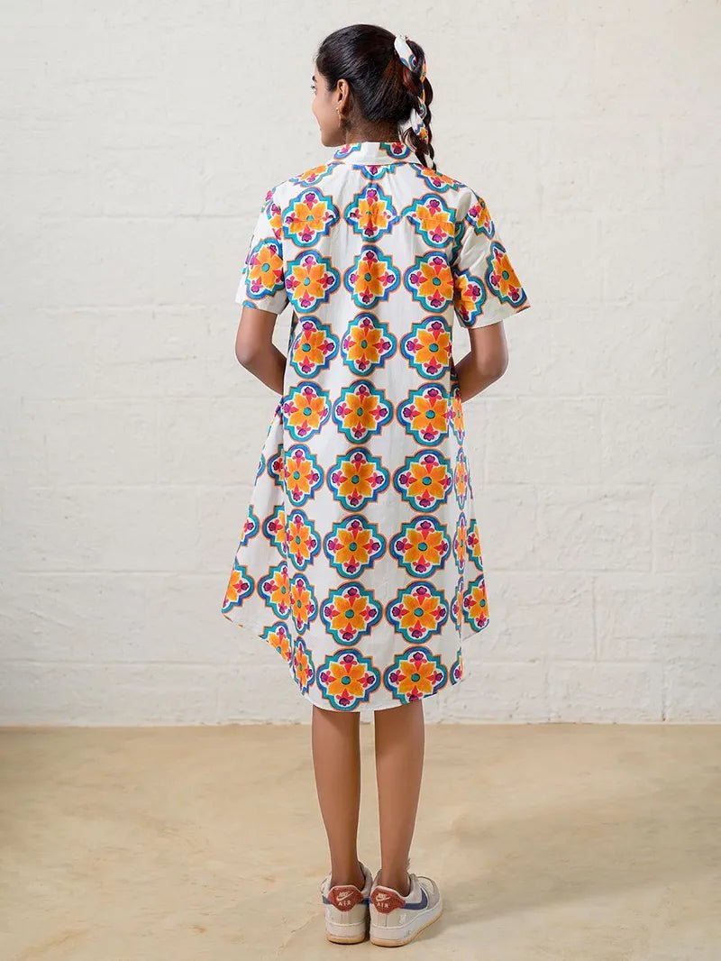 Goan Mosaic Shirt Dress - CiceroniDressesPrachi Kamat