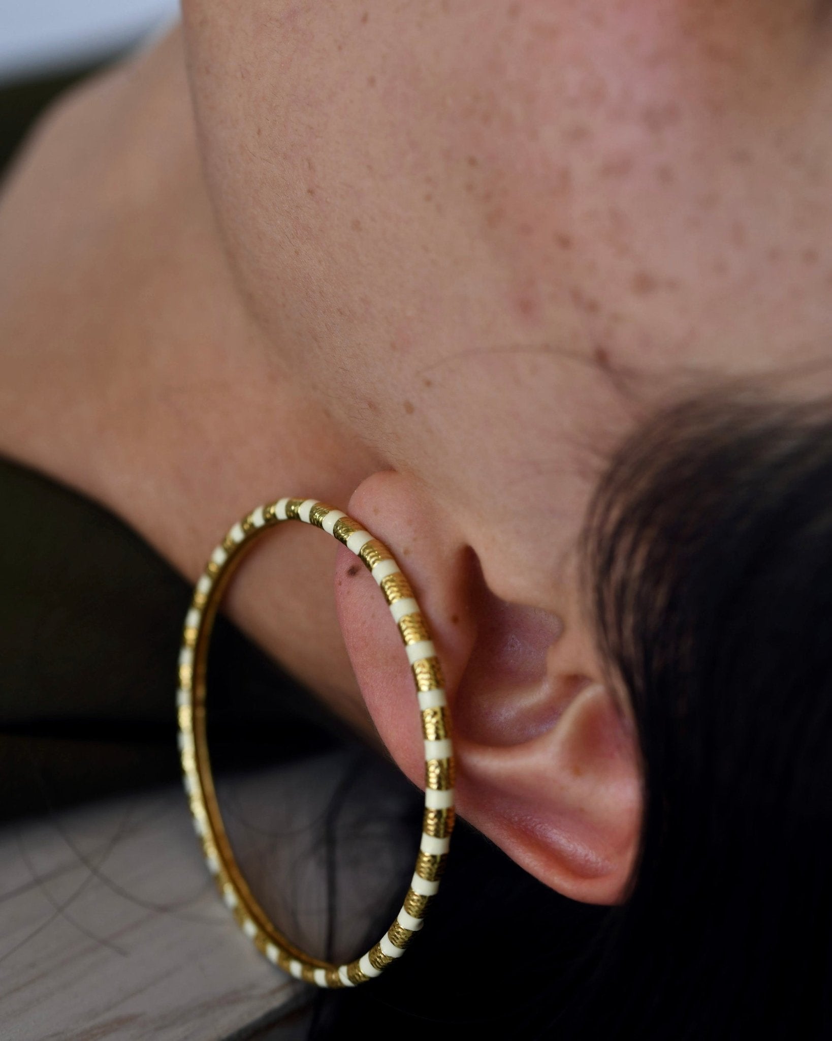 Golden Galaxy Ear Studs - CiceroniEarringsThe Loom Art