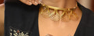 Golden Groove Choker - CiceroniChokerZaza by Somya