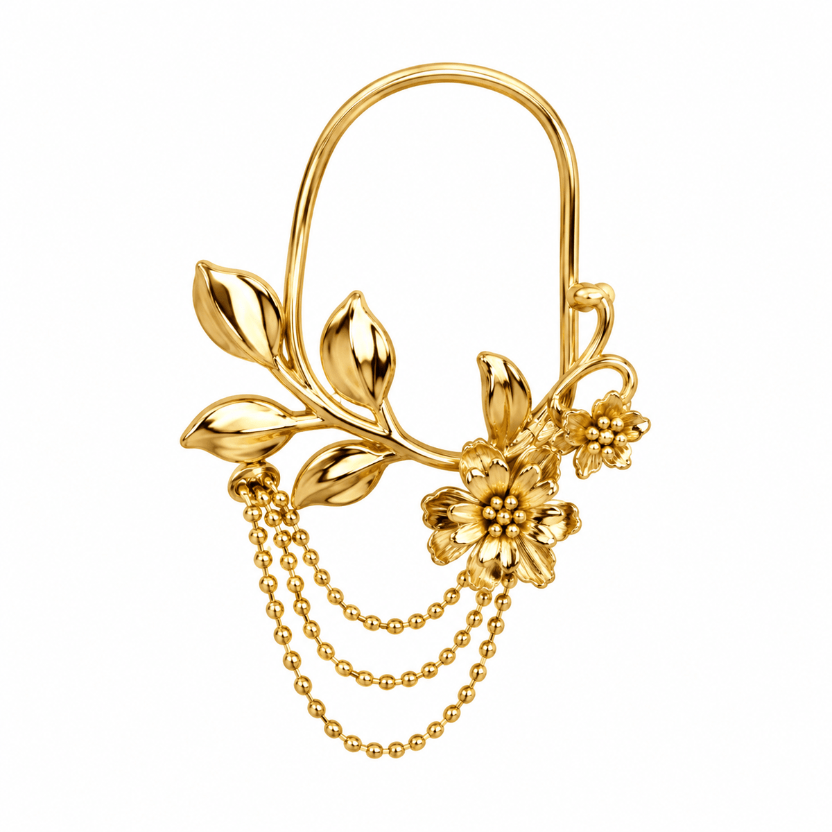 Golden Grove Ear Dangler - CiceroniNail RingKalon Art Jewellery