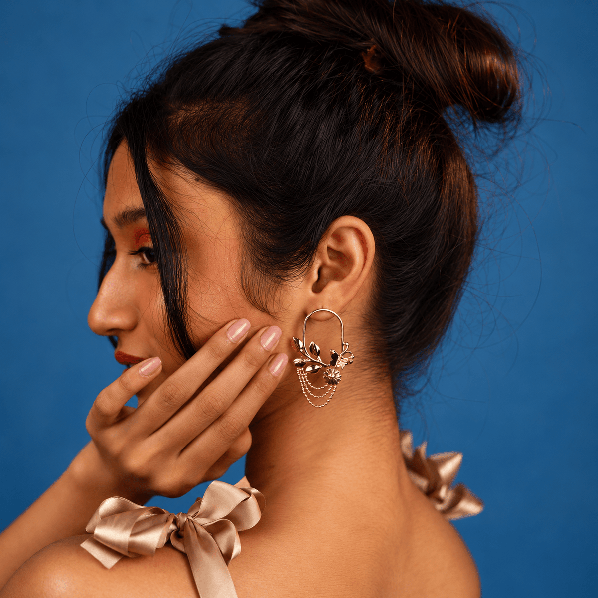 Golden Grove Ear Dangler - CiceroniNail RingKalon Art Jewellery